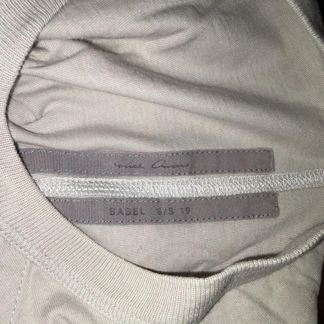 RICK OWENS 19SSショルダーリベット Tシャツ Rick Owens リック