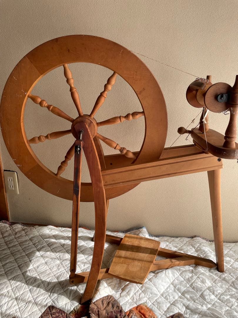 アシュフォード製の紡ぎ機