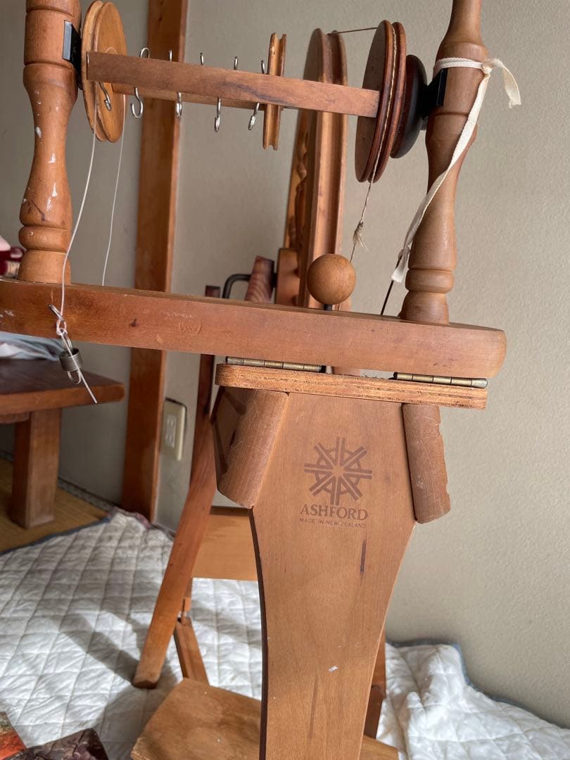 アシュフォード製の紡ぎ機