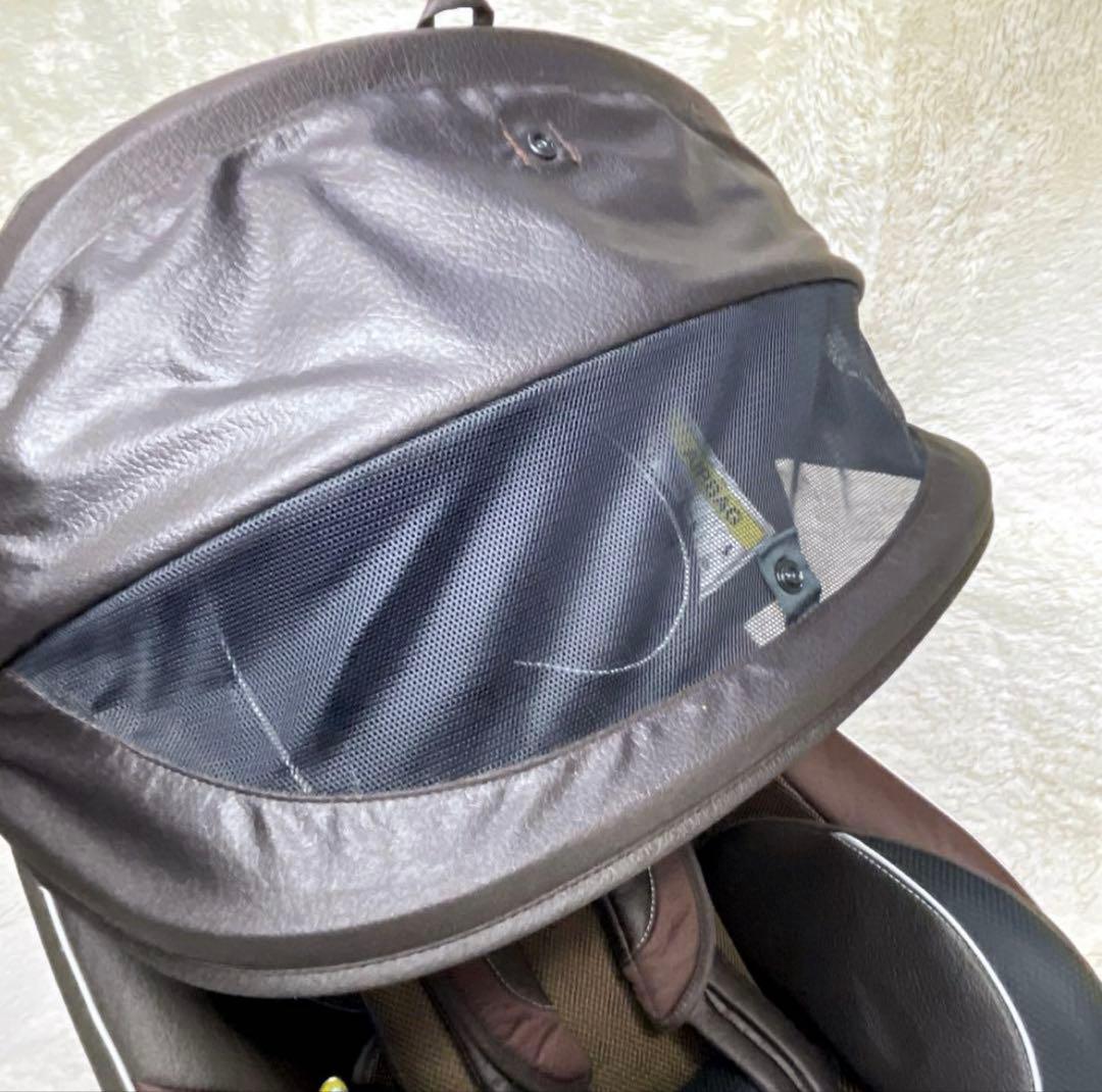 美品 最上位モデル コンビ ネルーム エッグショック ブラウン