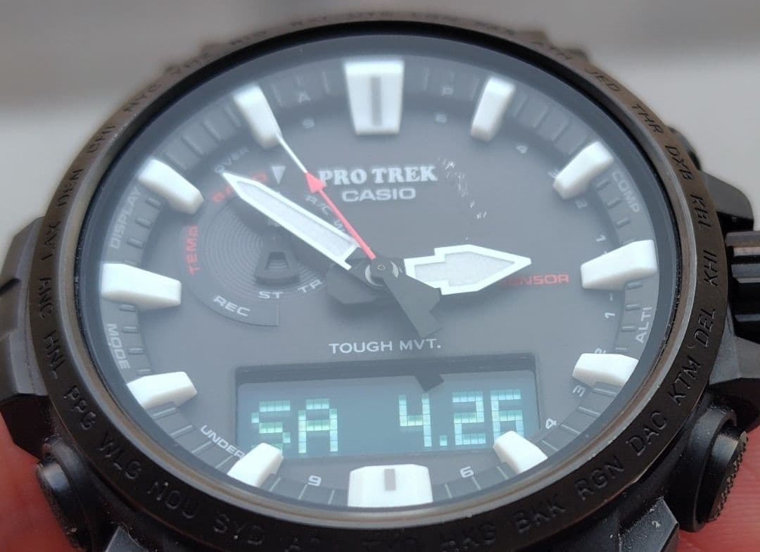 プロトレック　CASIO PRO TREK 　PRW-61Y-1BJF