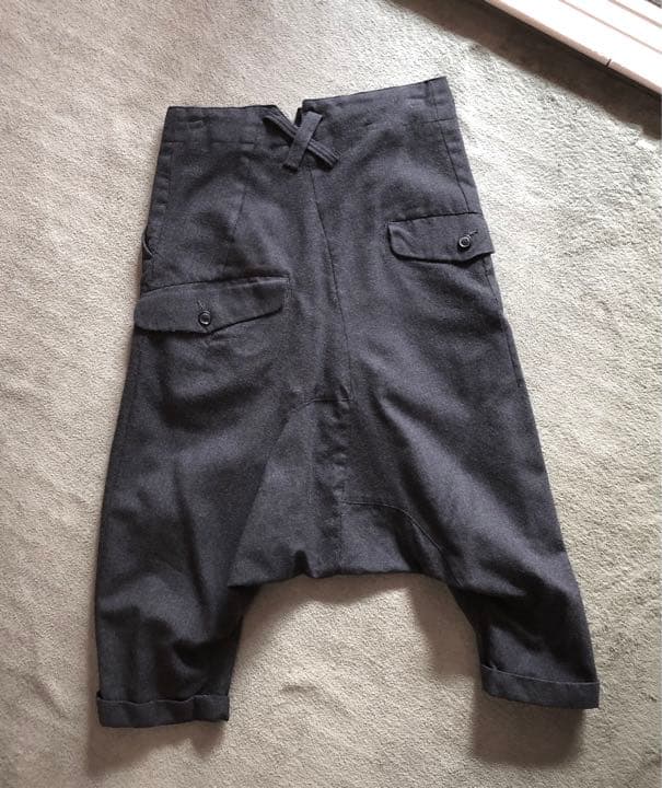 【クリーニング済み】ガンリュウ　ウールサルエル　再構築　変形　GANRYU クリーニング済み】ガンリュウウールサルエル再構築変形GANRYU