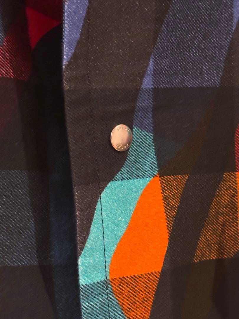 【新品】sacai kaws カモフラージュ コート　※シワあり