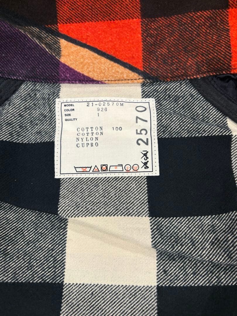 【新品】sacai kaws カモフラージュ コート　※シワあり