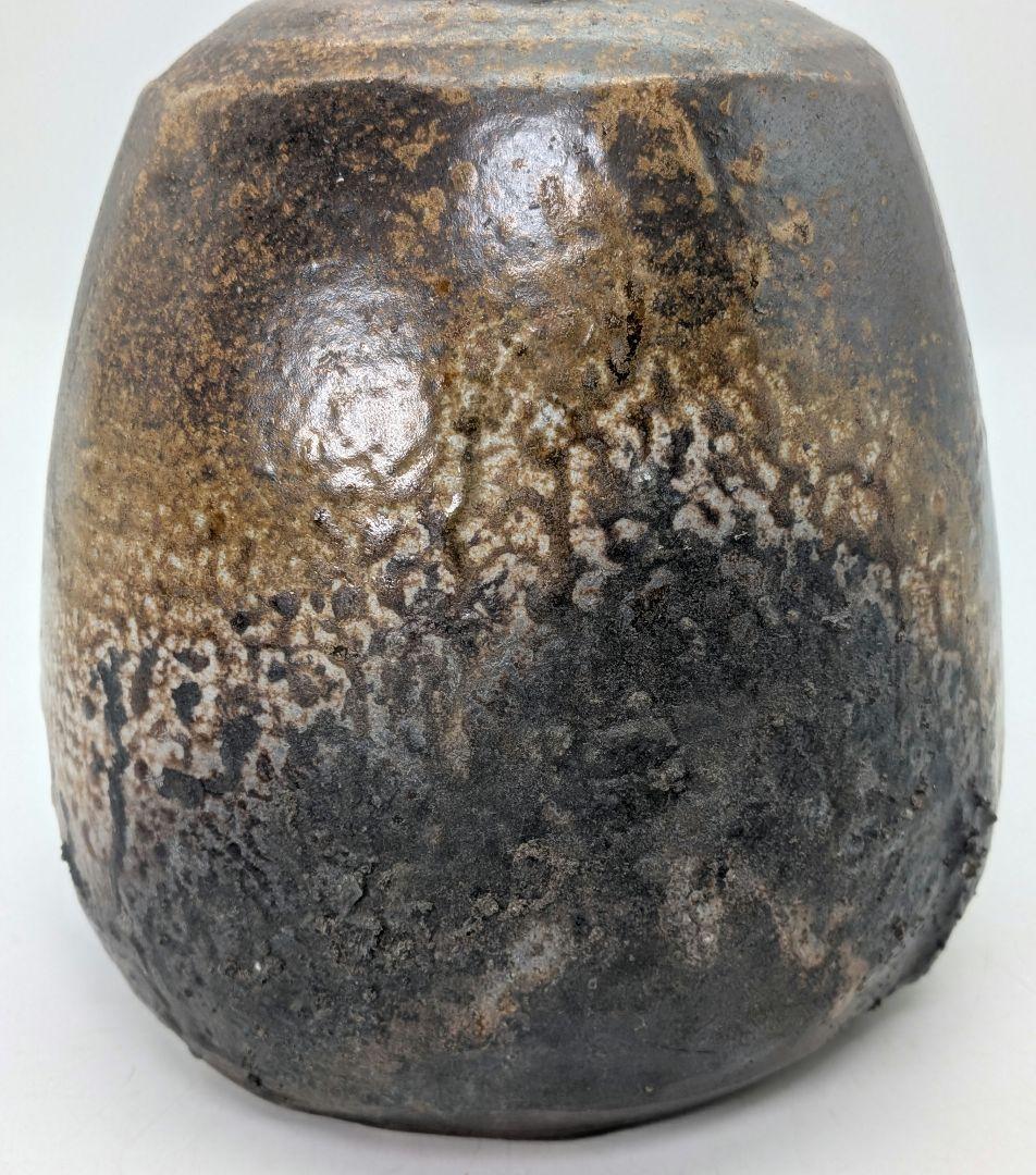 今成研二 備前焼 花器 フラワーベース 花瓶 一輪挿し花入 華道具 茶道具 花生