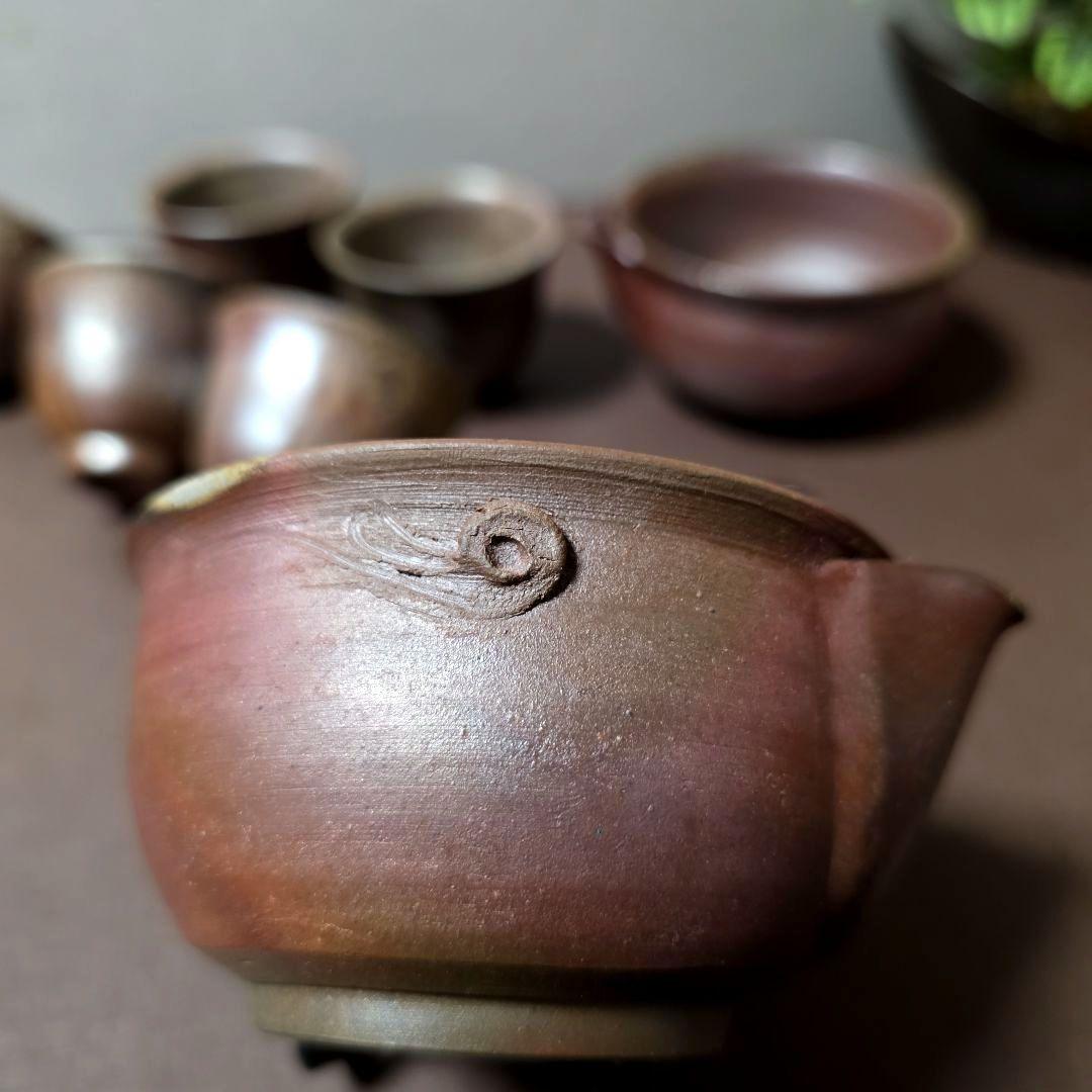 備前焼　煎茶器揃