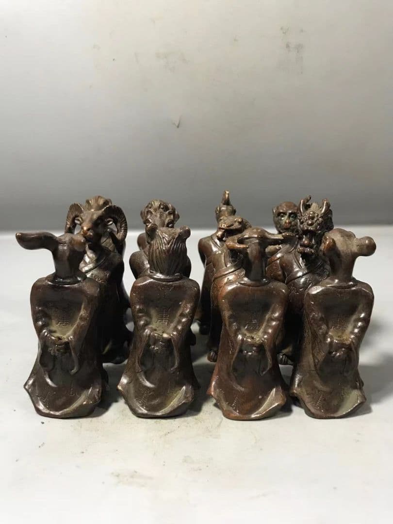 十二支 茶台 香挿 縁起物 工芸品 美術品 置物