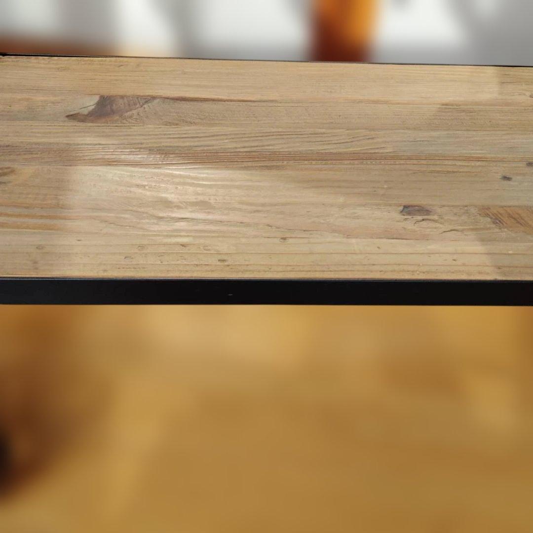 ☆パイン古材×アイアンの重厚感☆ アイアンラック カフェ風 棚