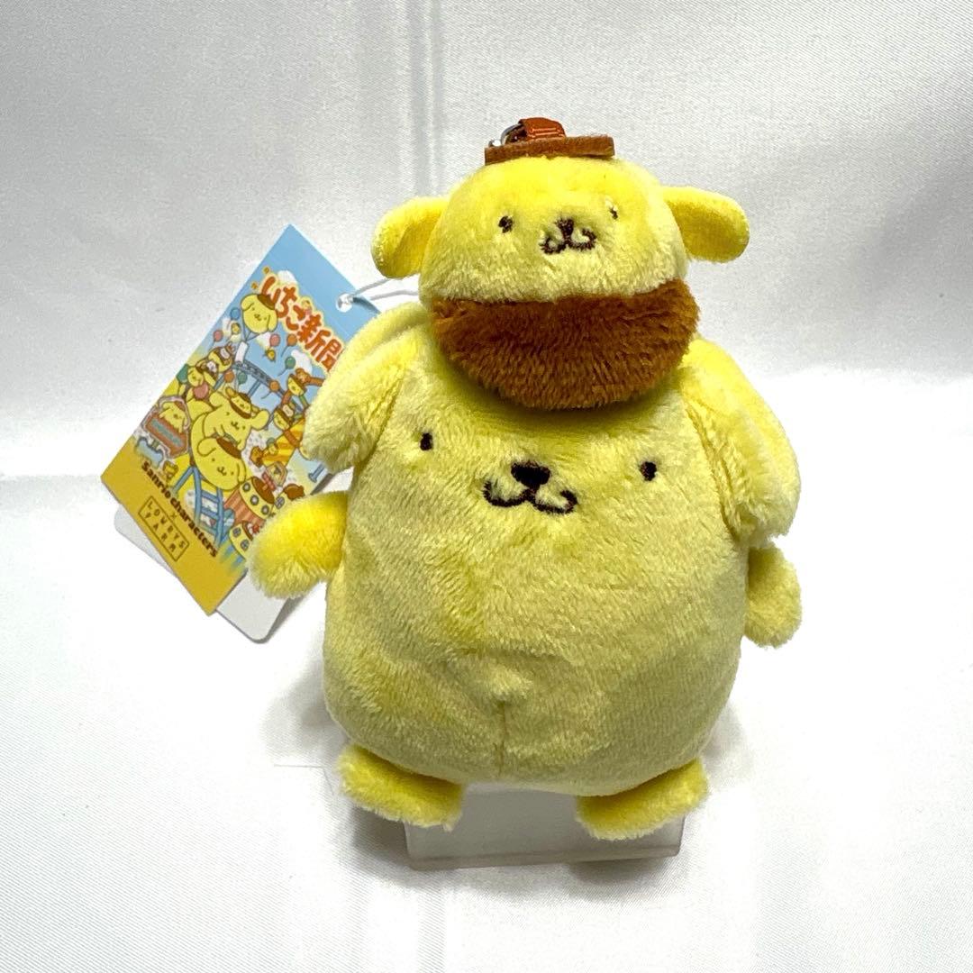 新品 ローリーズファーム いちご新聞 トイキーホルダー ポムポムプリン