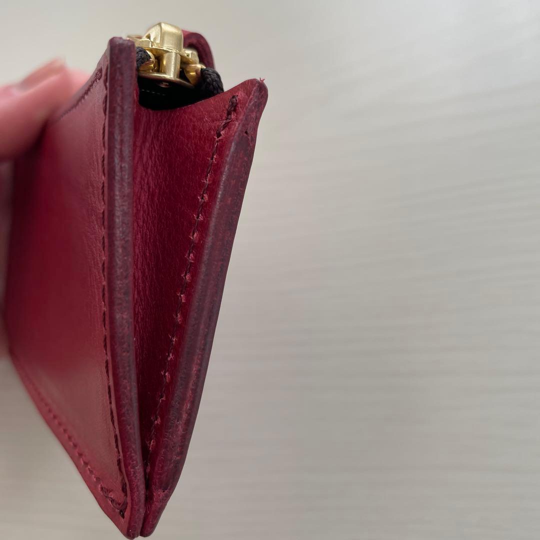 ibonaイボーナ⭐︎ L-zipミニモ・ウォレット⭐︎限定プラム