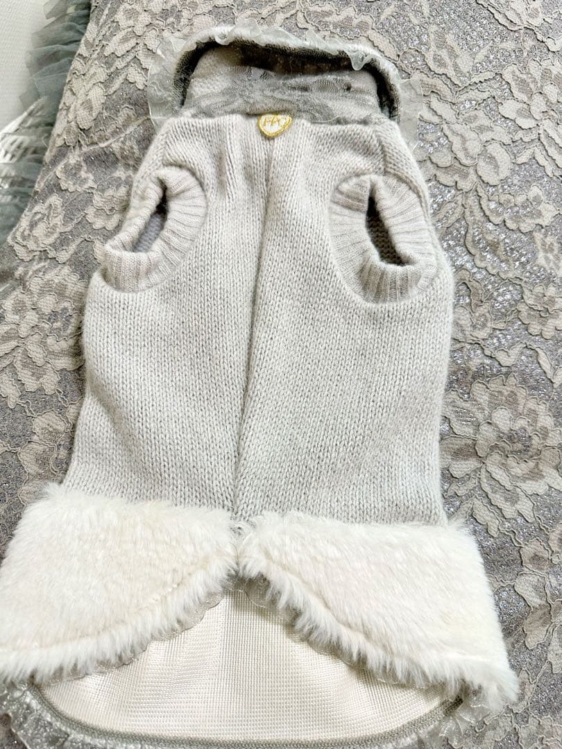 forpet onlyイタリア製 トッポミオニットワンピ - メルカリ