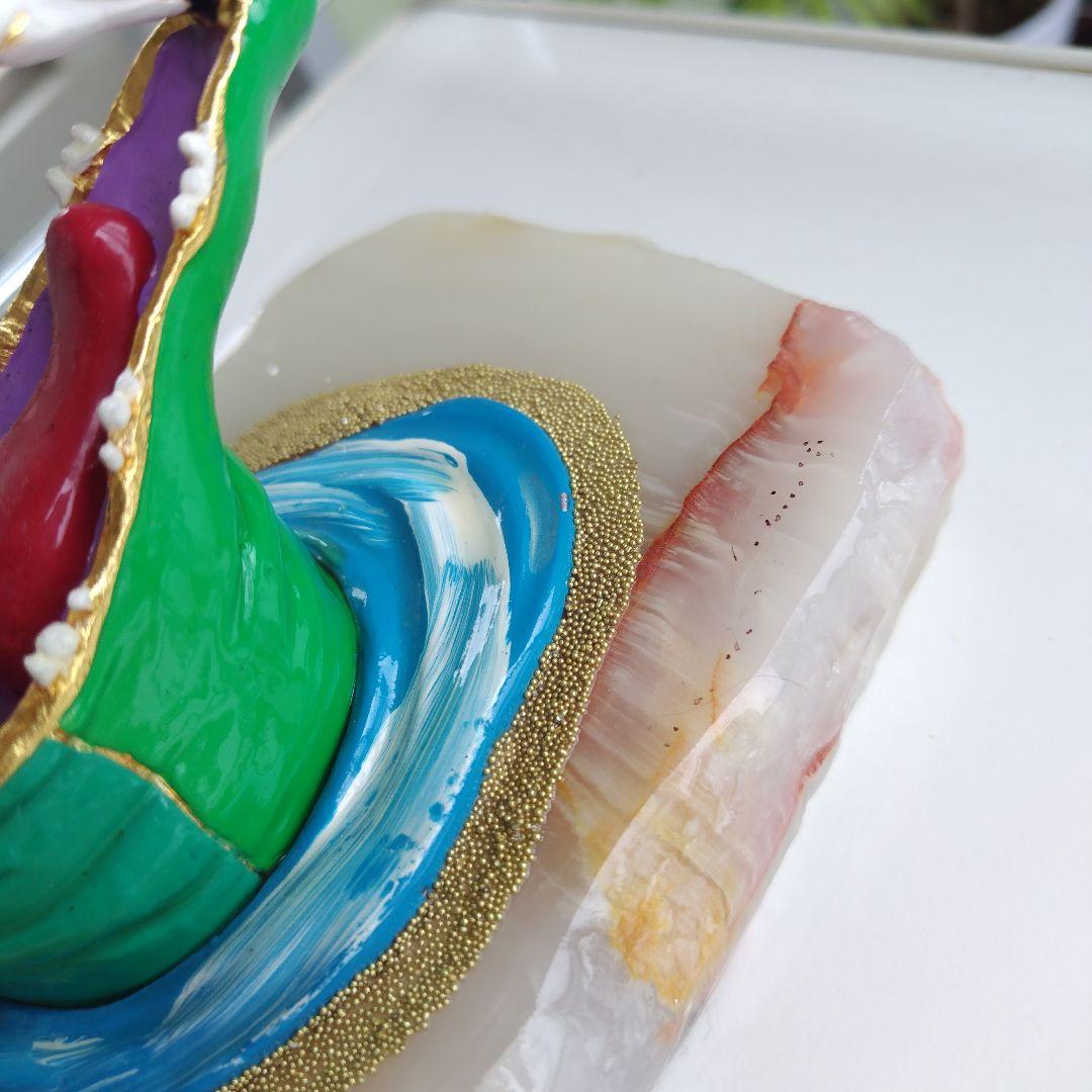 レア美品です！DISNEY Captain Hook 天然石 台座 フィギュアの通販はau