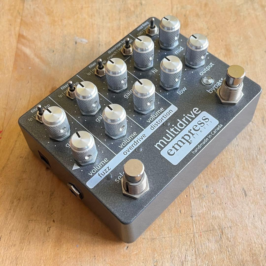 Empress Multidrive オーバードライブ　ディストーション　ファズ