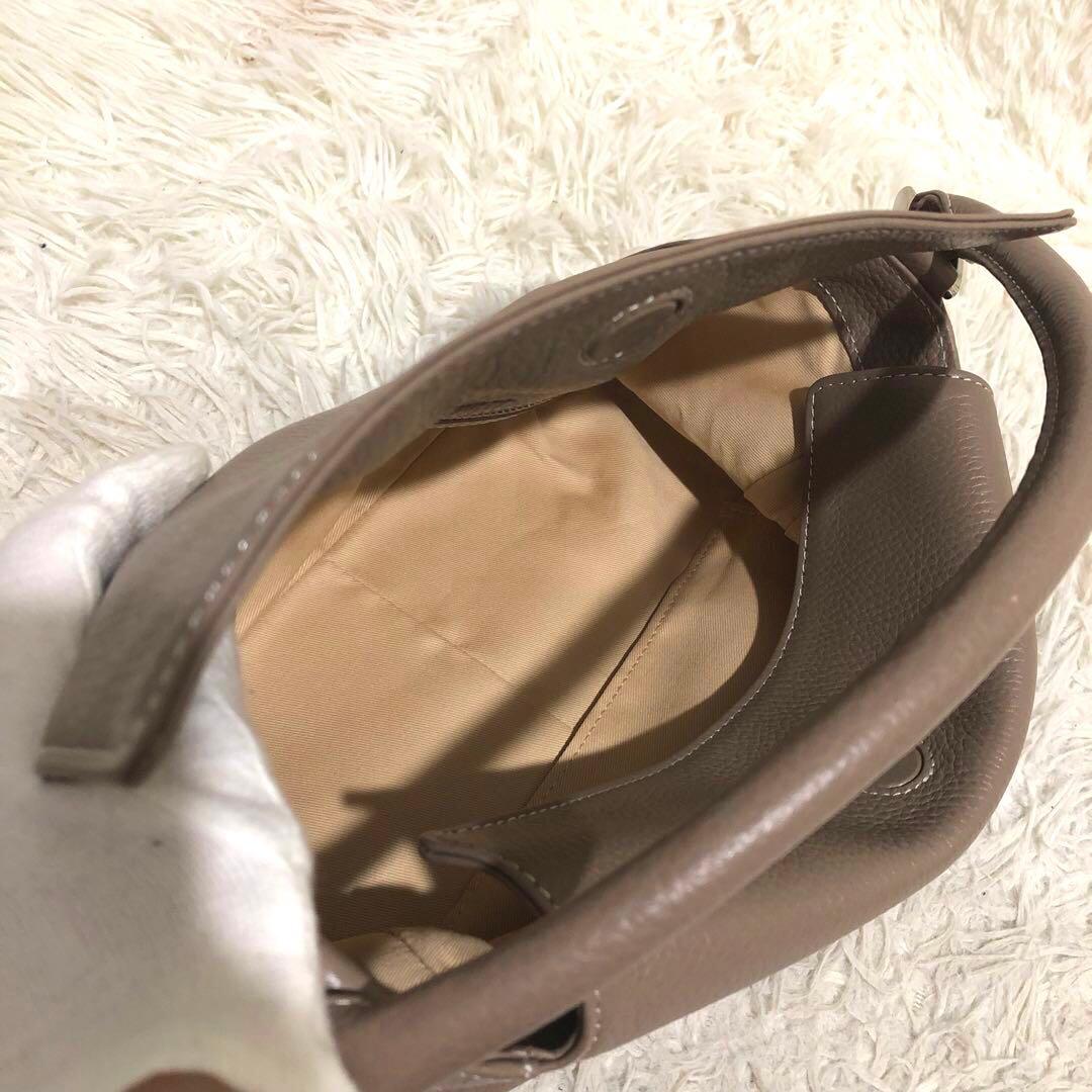 現行·未使用✨キタムラ　 レザー ハンドバッグ