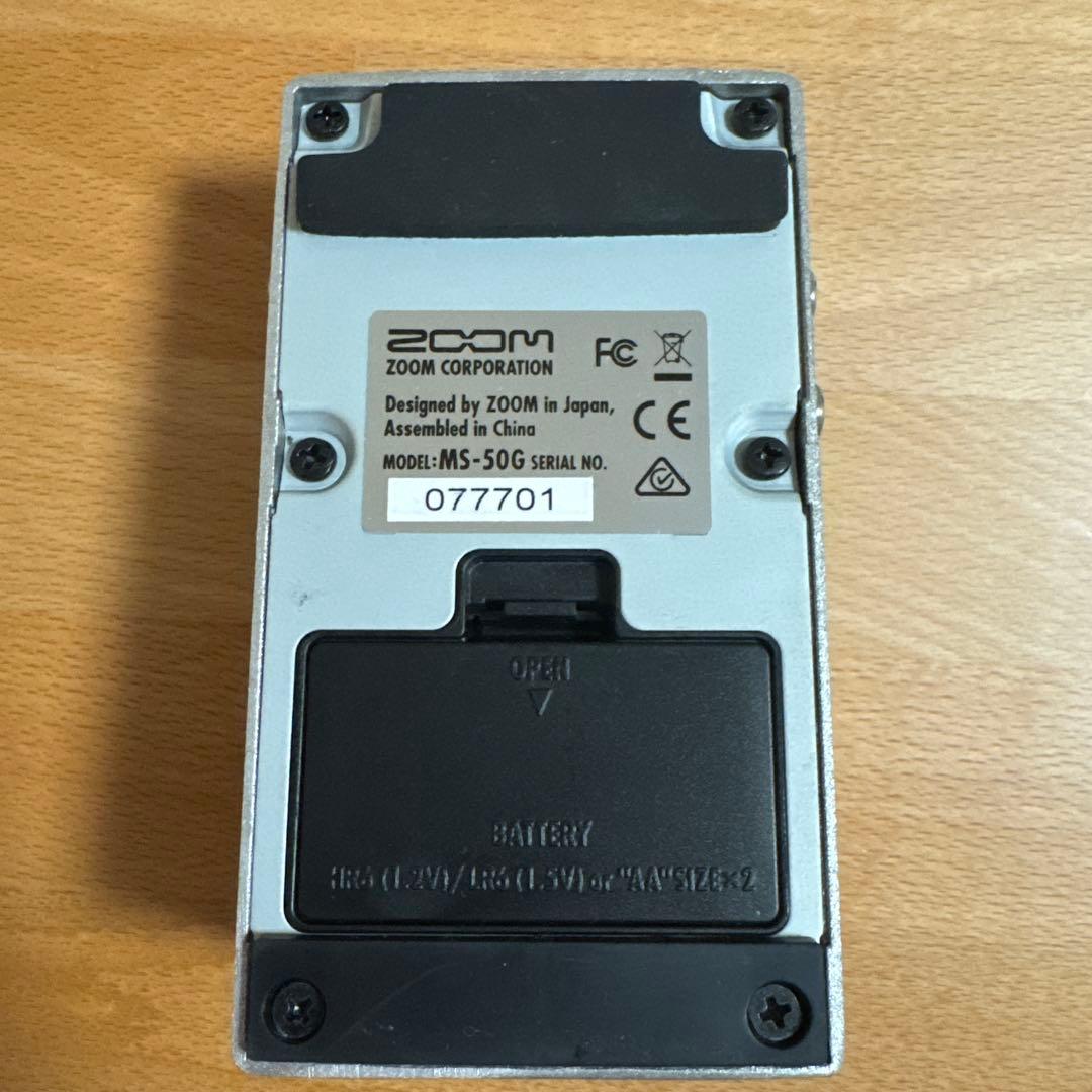 ZOOM MS-50G マルチエフェクター　電源アダプター付