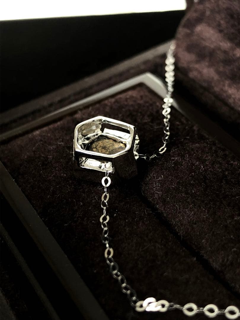 ヘキサゴン オパールネックレストップ 六角形 ヘキサゴン オパール