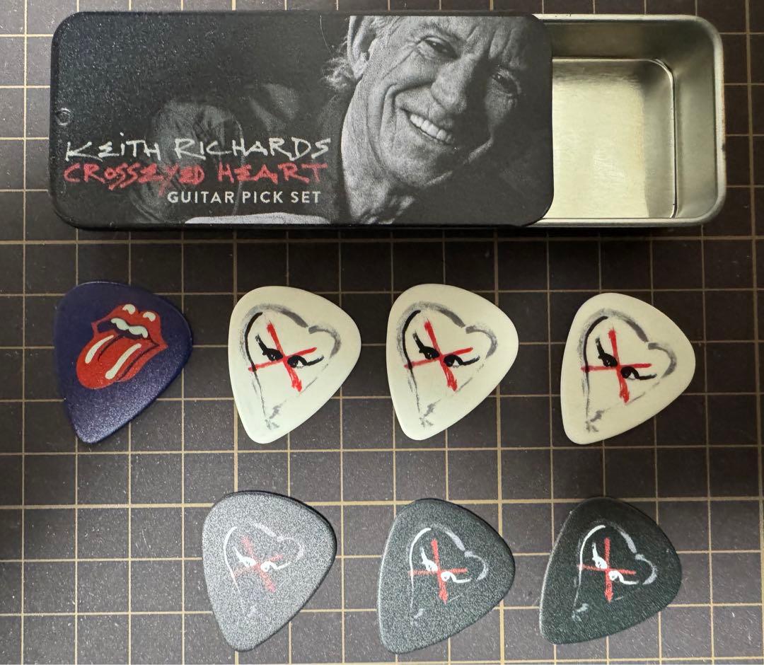キースリチャーズ ギターピックセット＋ストーンズピック 273 - メルカリ