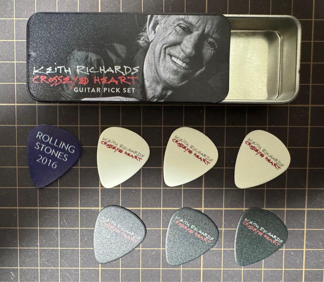 キースリチャーズ ギターピックセット＋ストーンズピック 273 - メルカリ