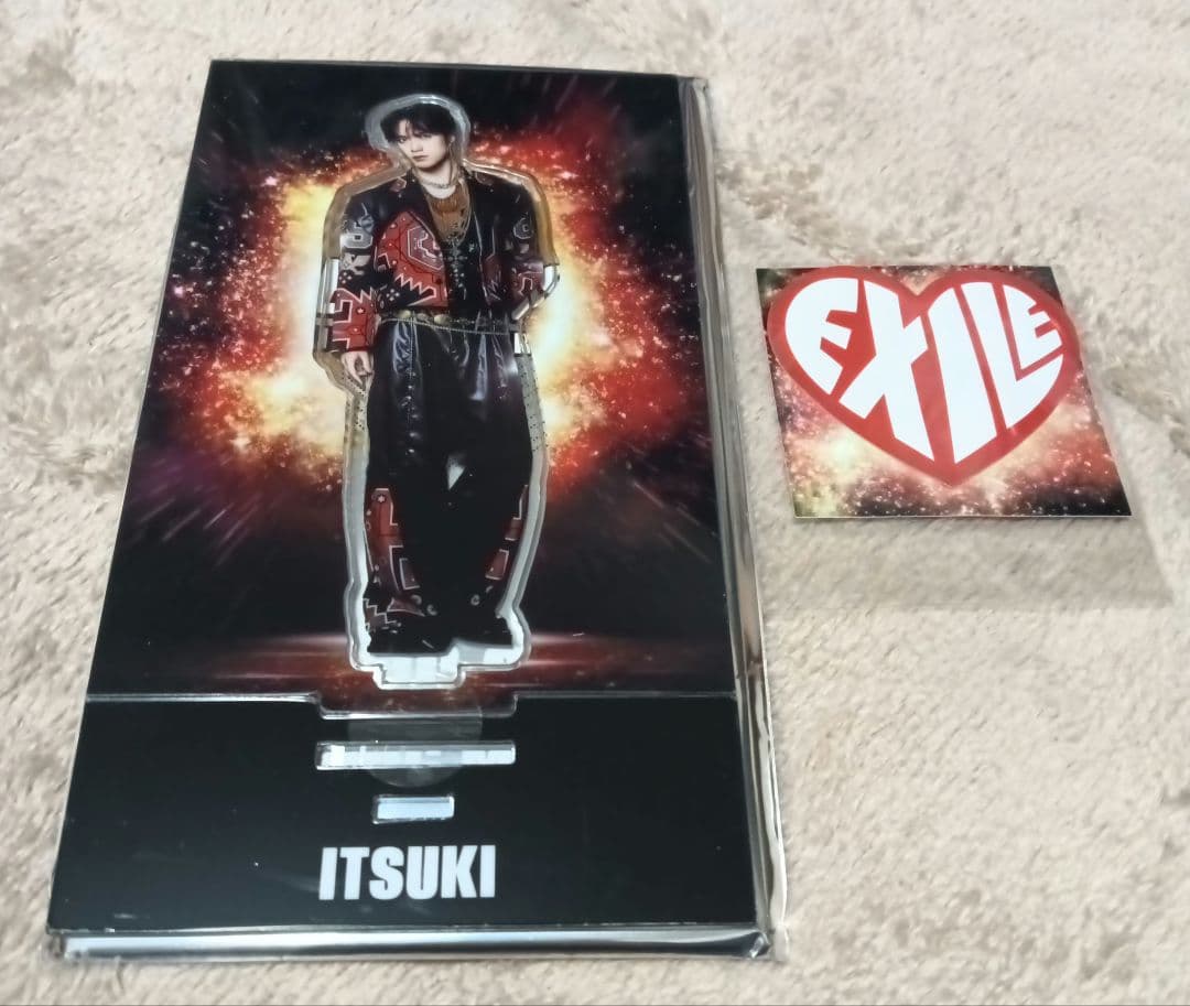 藤原樹さん アクリルスタンド、ステッカー セット - メルカリ