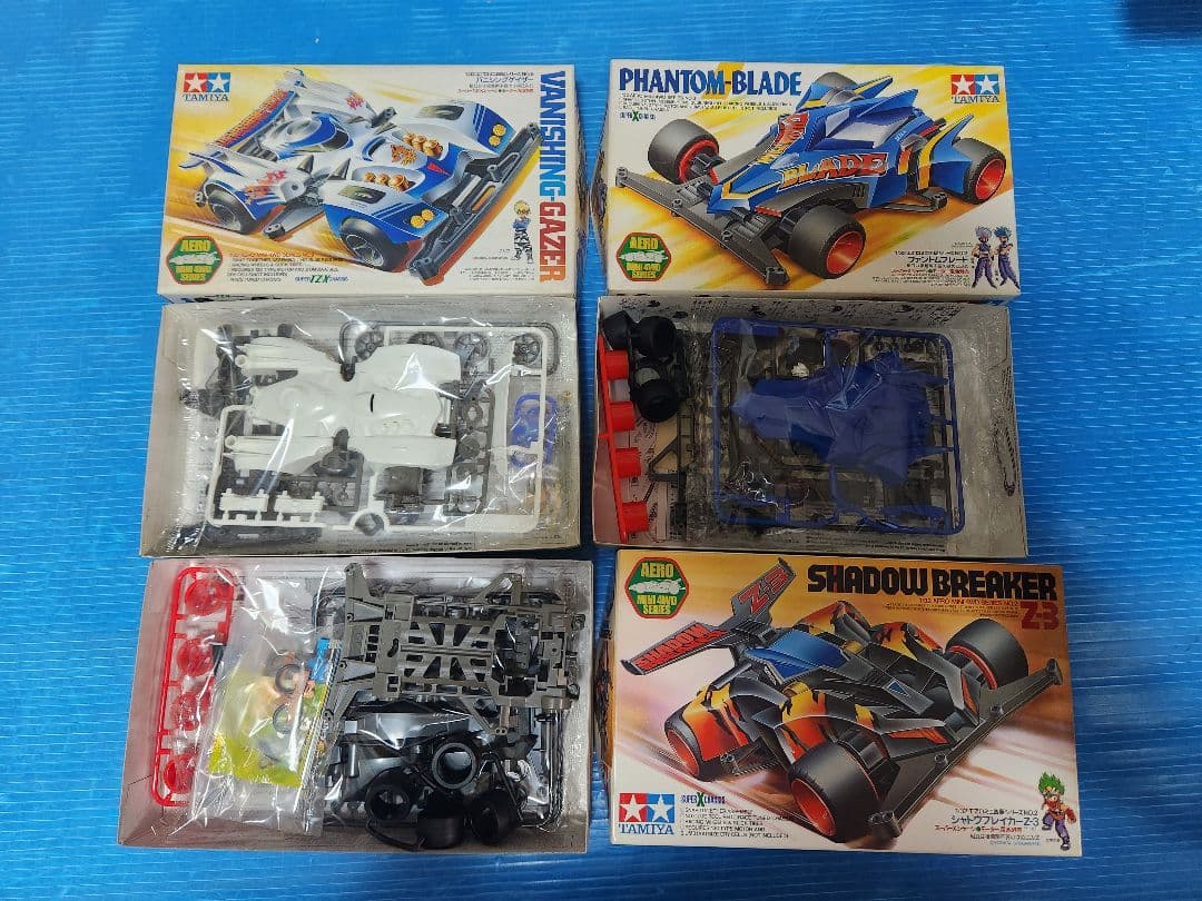 9/10まで出品 ミニ四駆 55台まとめ売り 未組立品 ビートマグナムGPA