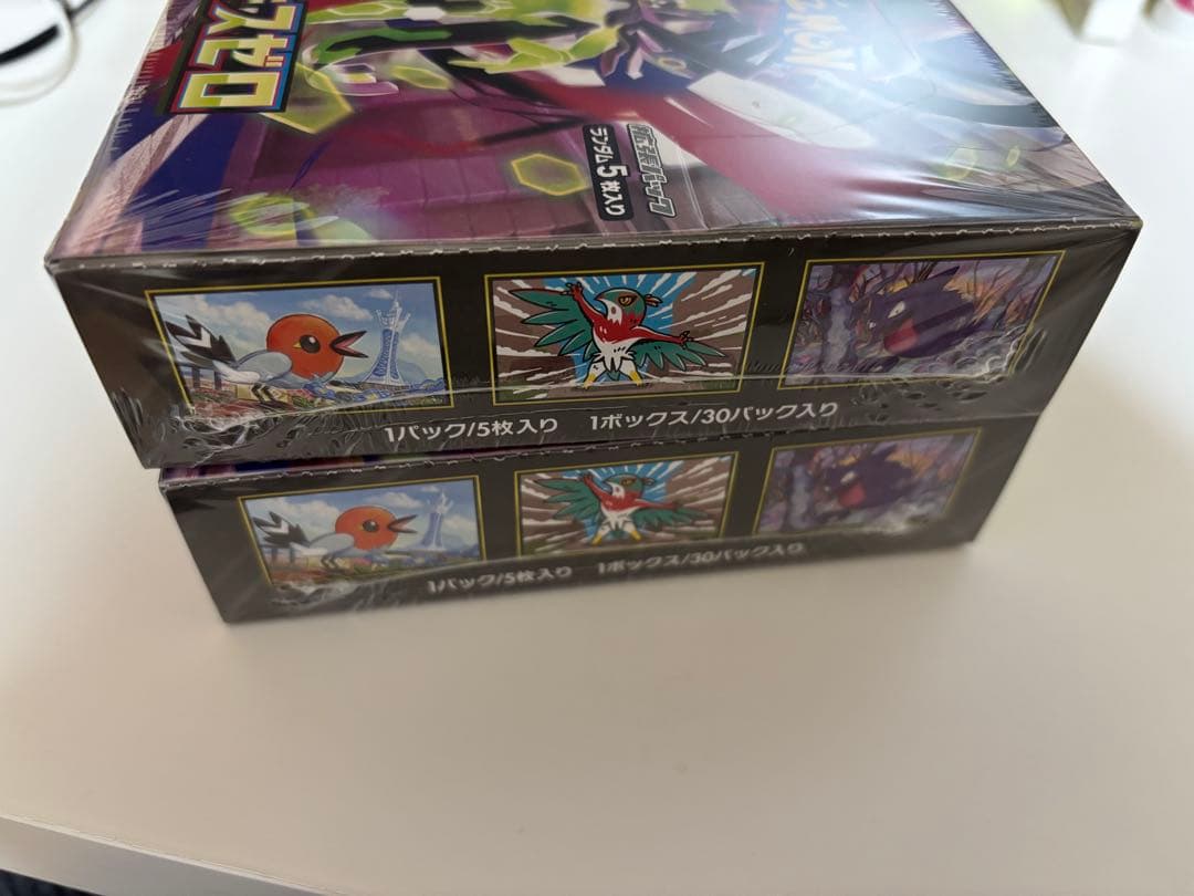 ポケモンカードゲーム MEGA ムニキスゼロ　シュリンク付き　2ボックスセット