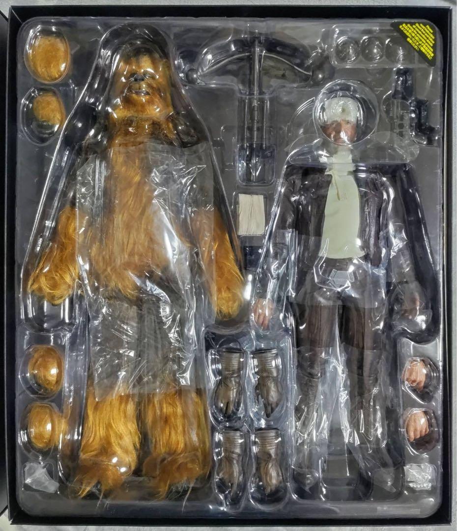 スターウォーズ ホットトイズ マスターピース ハン・ソロ & チューバッカ