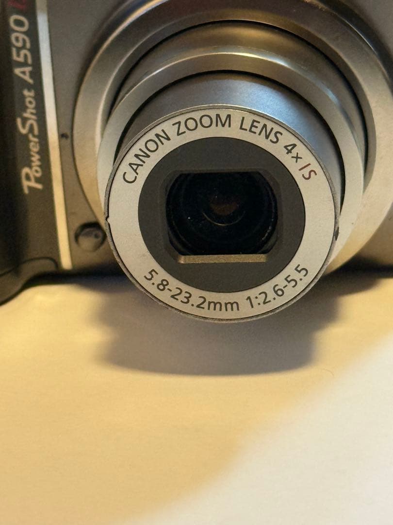 動作確認】 Powershot A590 IS Canon コンデジ 動作確認】 Powershot