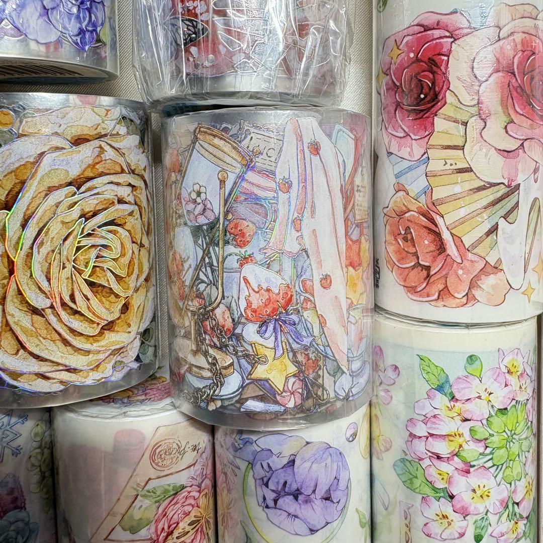 海外マステ まとめ売り④31個セット おまけつき 新品未開封 新七天様