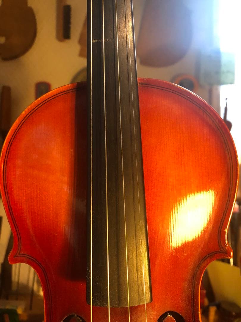 【駒&魂柱調整済】SuzukiバイオリンNo350 1/2 1976