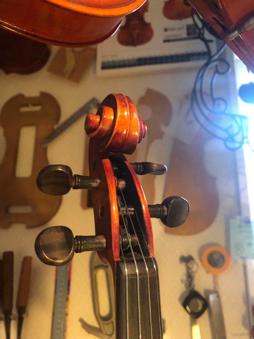 【駒&魂柱調整済】SuzukiバイオリンNo350 1/2 1976