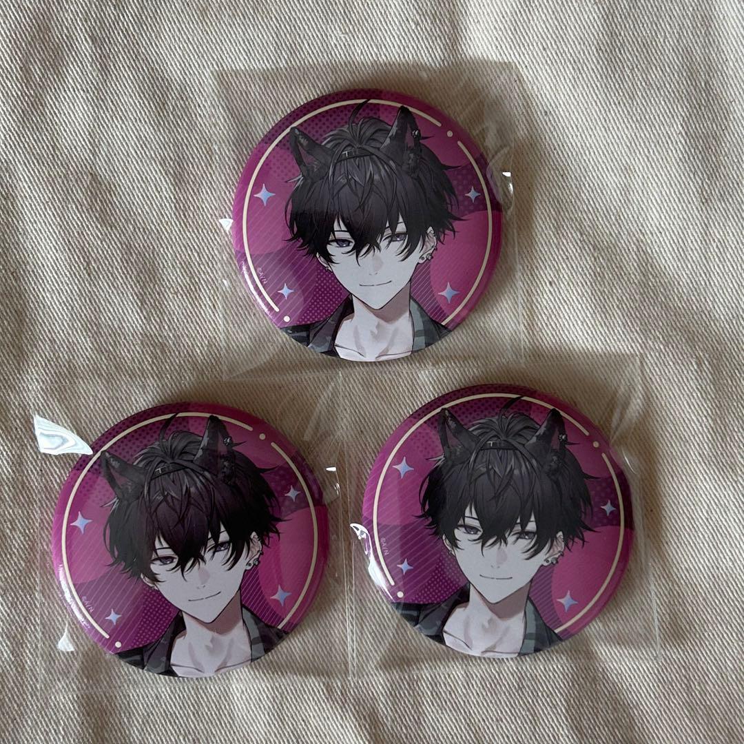 にじさんじ 佐伯イッテツ おでかけOriens おでかけオリエンス 缶バッジ