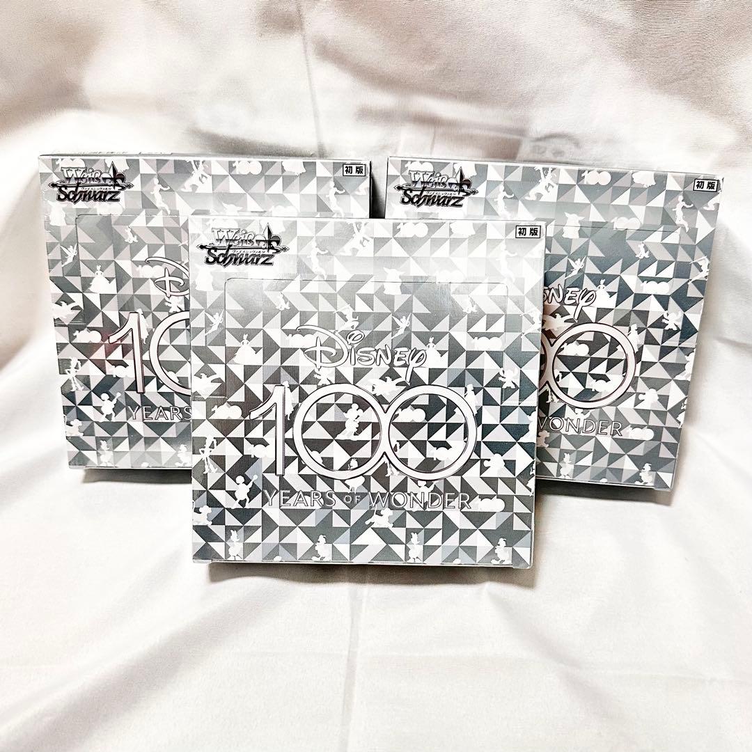 ヴァイスシュバルツ ディズニー100 シュリンク付き3BOX