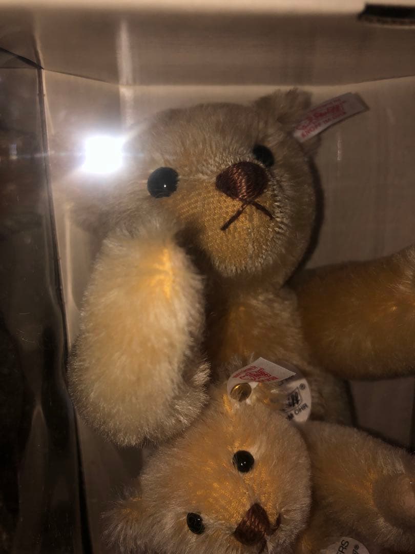 未開封シュタイフ【steiff】ブラザーズ・テディ・セット