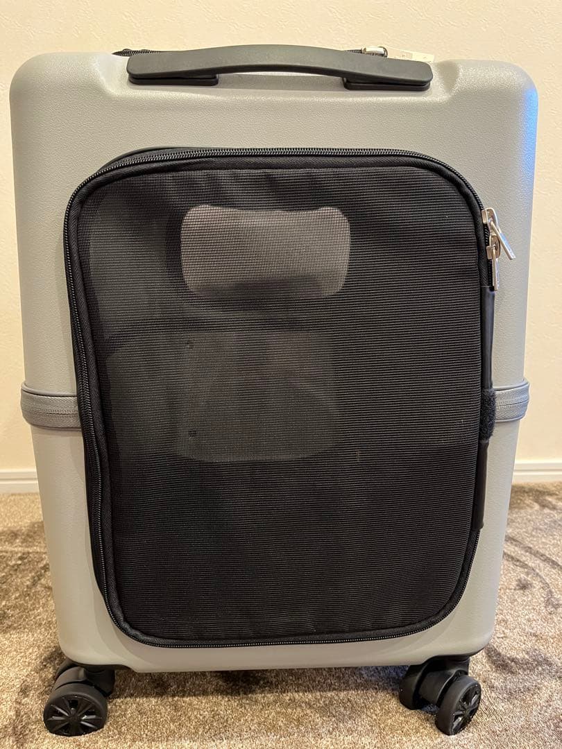 一度のみ使用】PETiCO ぺットキャリー Lサイズ サンドグレー