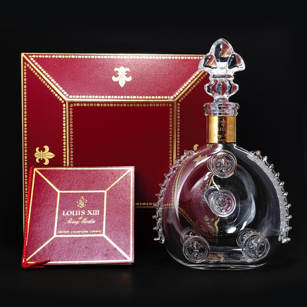 美品・箱付き】バカラ／レミーマルタン ルイ13世 コニャック空ボトル