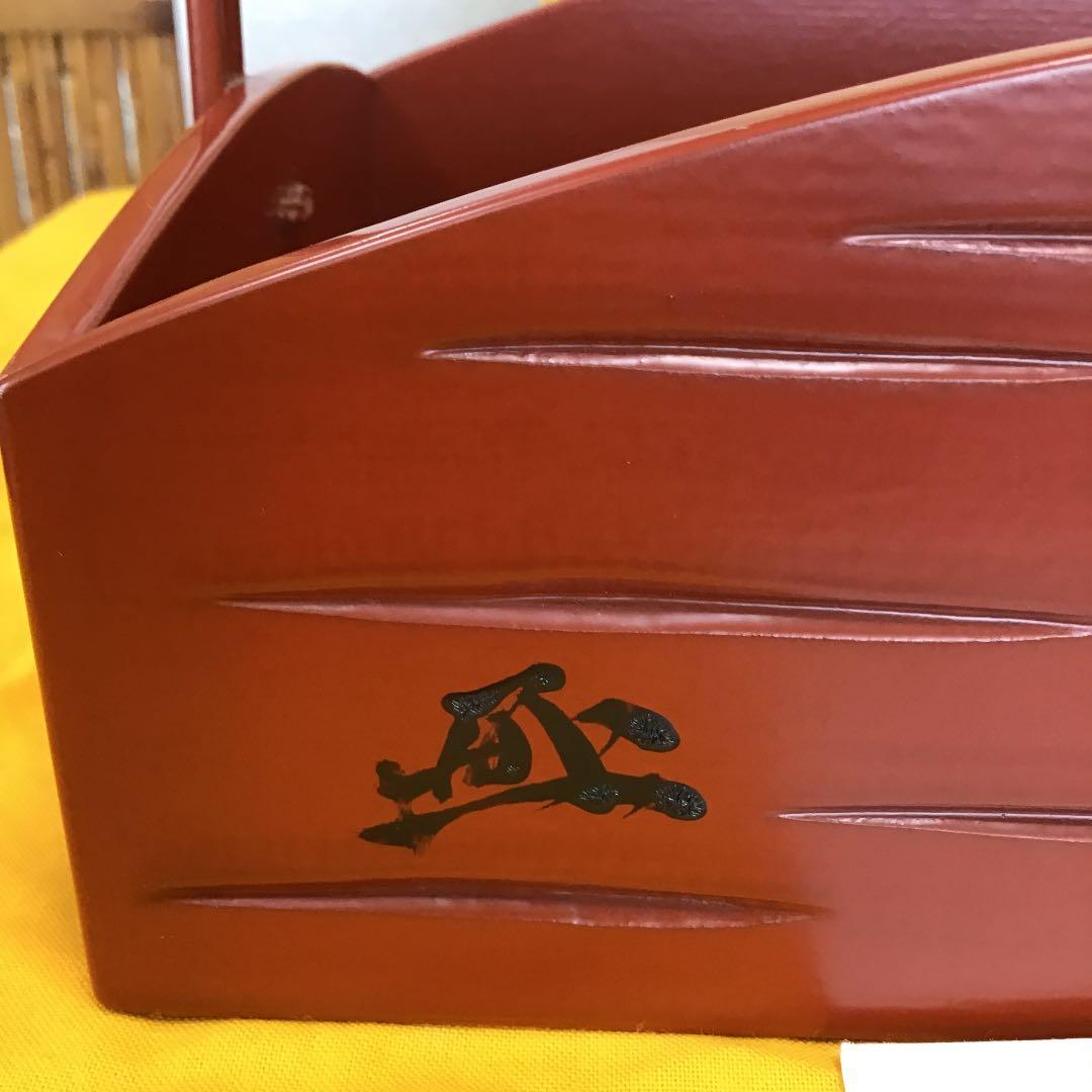 茶道具 莨盆 一閑手付 不俊斎好 莨盆 塗師 木村 表恵