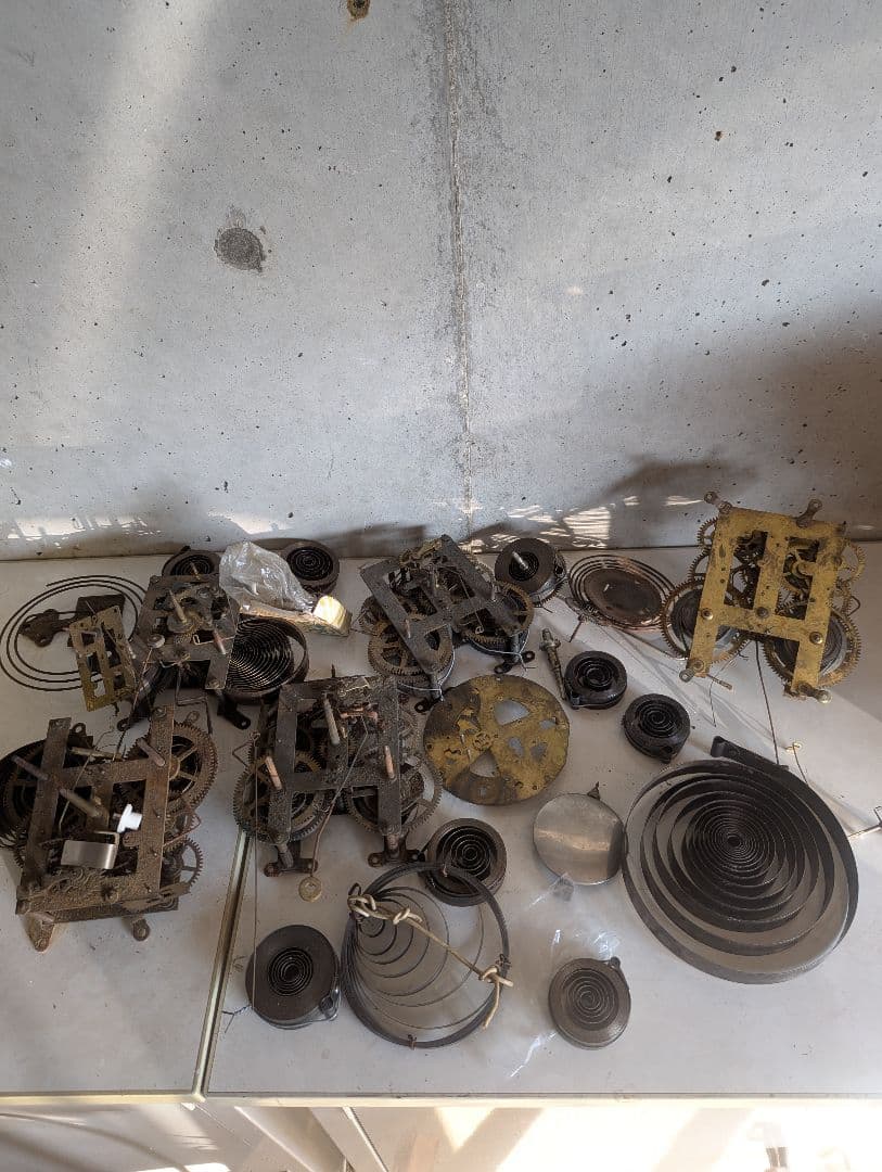 振り子掛時計　パーツまとめ