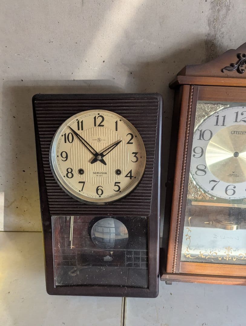 振り子掛時計　パーツまとめ