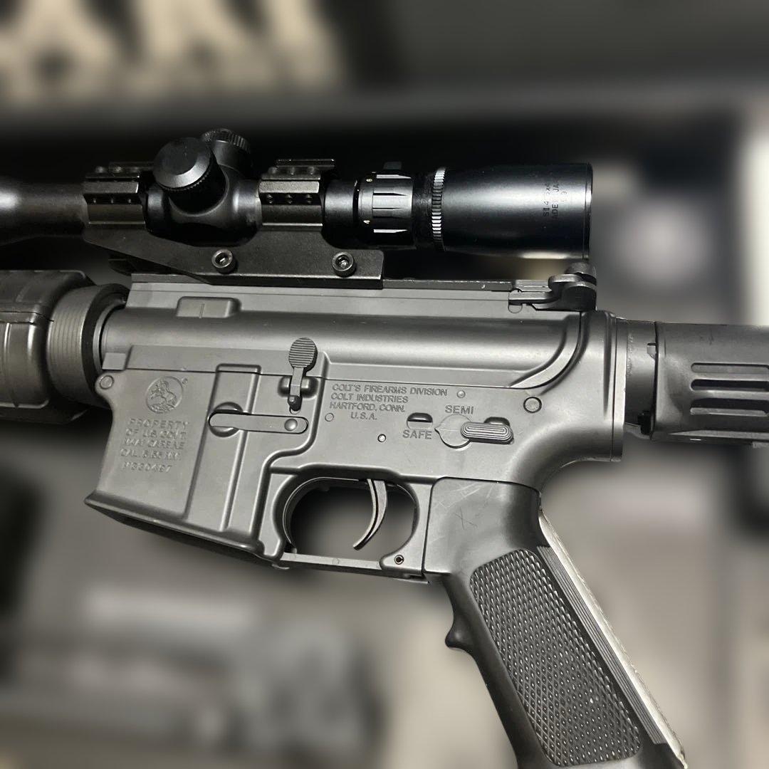 東京マルイスタンダード電動ガンM4A1美品動きます豪華セットキャロムショット塗装