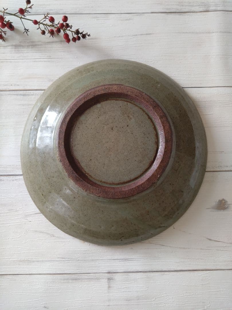 阿部祐工 民藝 櫛引刷毛目の大皿 - メルカリ