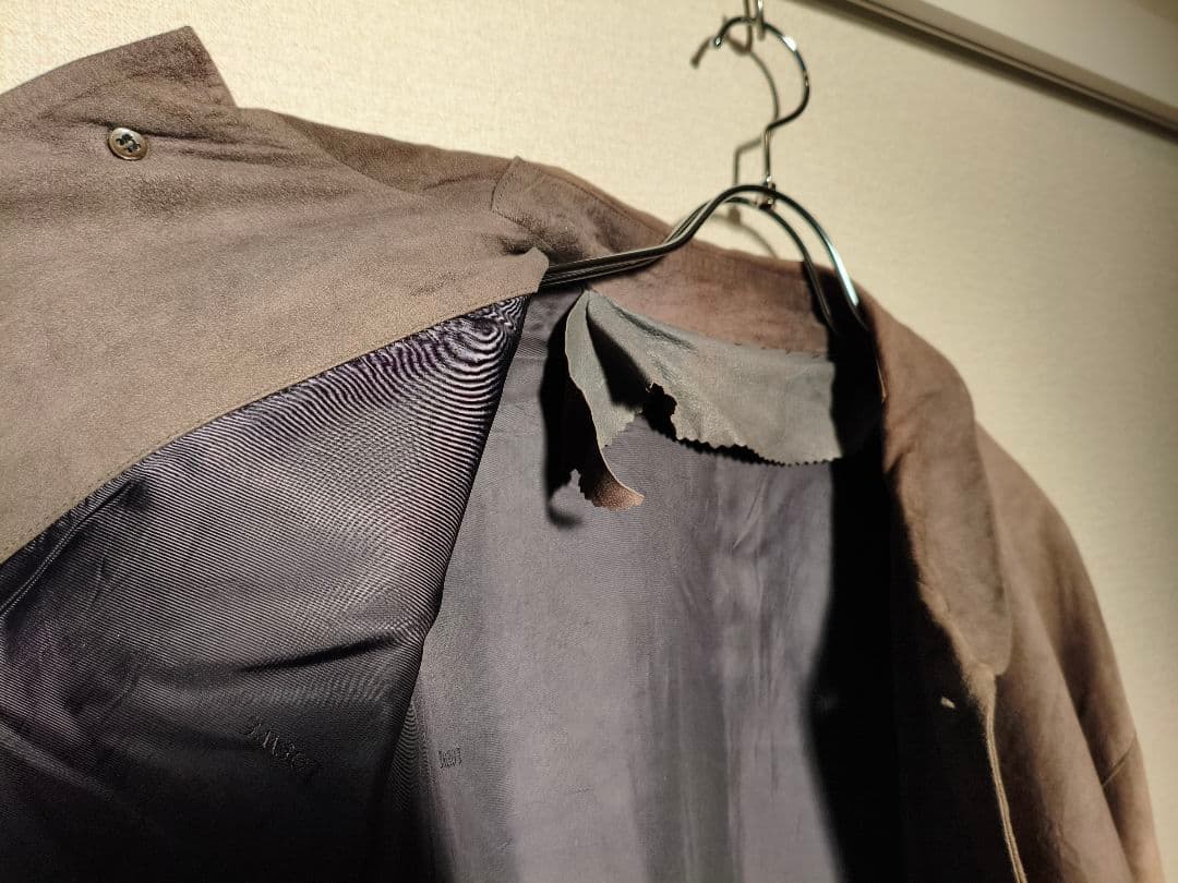 ジャケット・アウター LOEWE Suede Leather Shirt Jacket 52