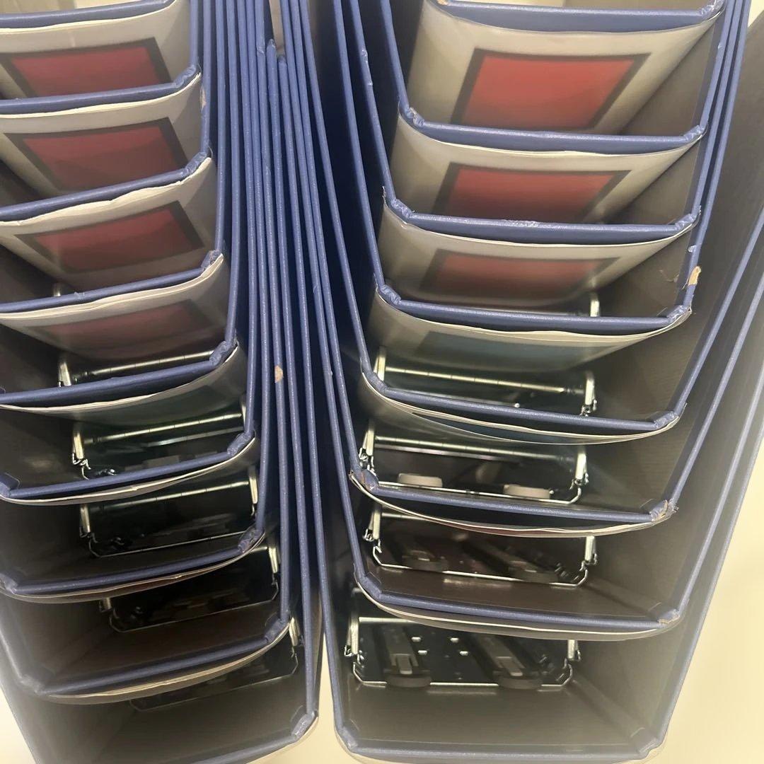 KING JIM パイプ式ファイル B5 3種類 20個 キングファイル スーパー