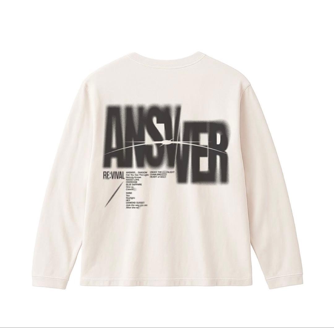 ØMI INFINITY MOON LS Tee ～ANSWER～Lサイズ - メルカリ