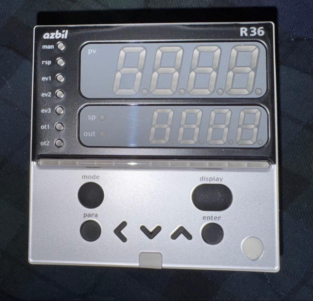 azbilアズビル デジタル指示調節計 R36TC0UA21D00 未使用品 azbil