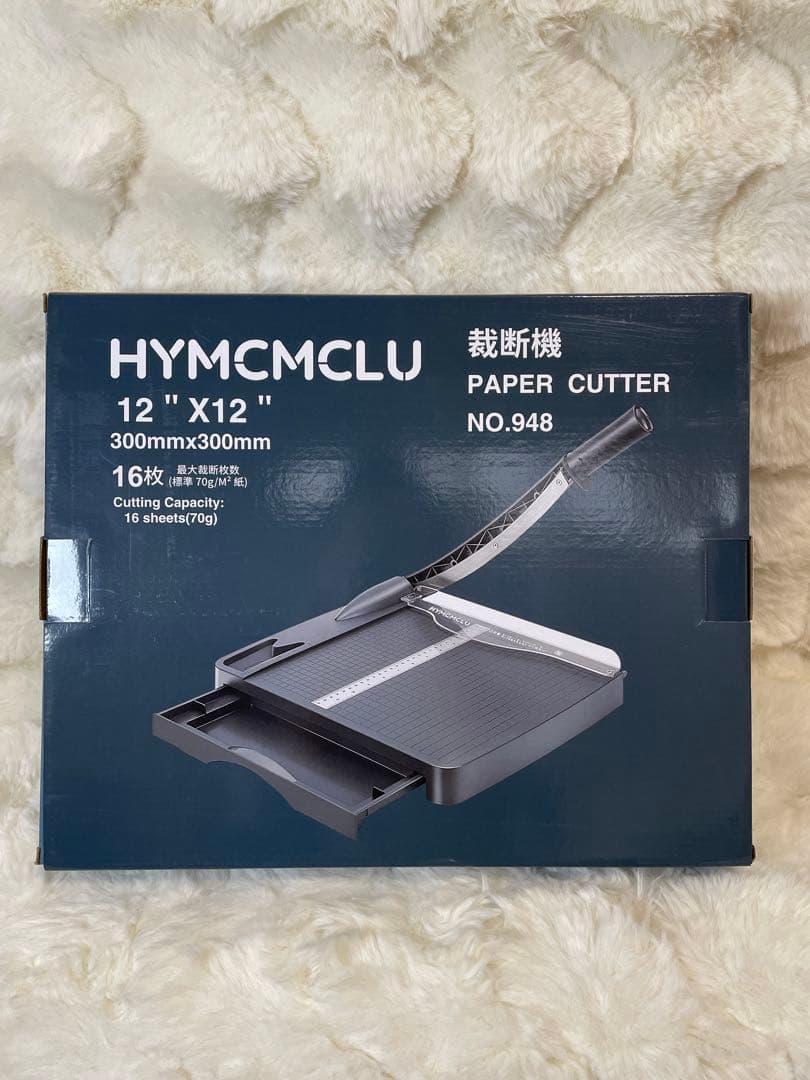 K474 裁断機 A4 ペーパーカッター 30cm×30cm 16枚切断