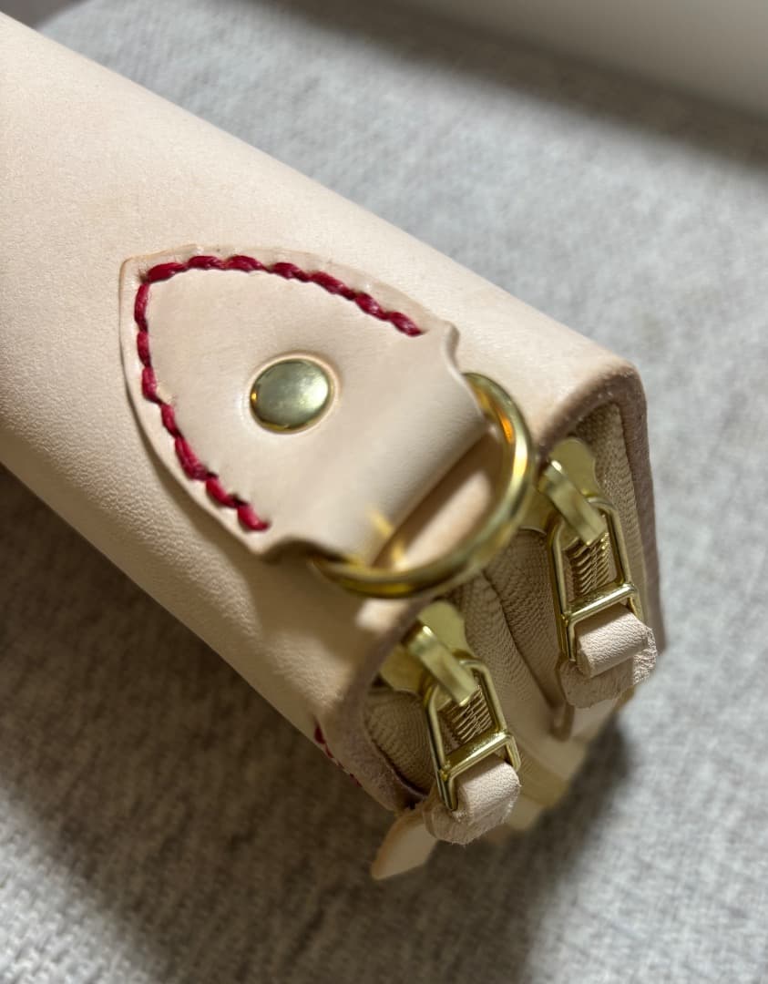 Meiさん専用 ヌメ革ダブルファスナー長財布（お財布ポーチ）商品検討ページ