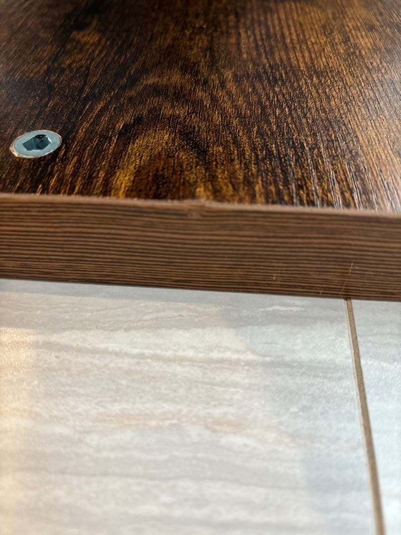 ニトリ　ダイニングテーブル　ステイン　120 MBR