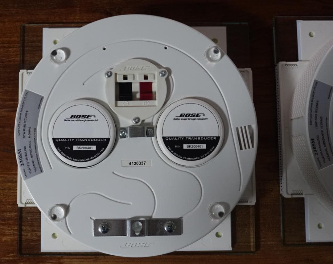 BOSE 230SQ☆薄型壁掛けスピーカー☆動作確認・取説付・付属品OK