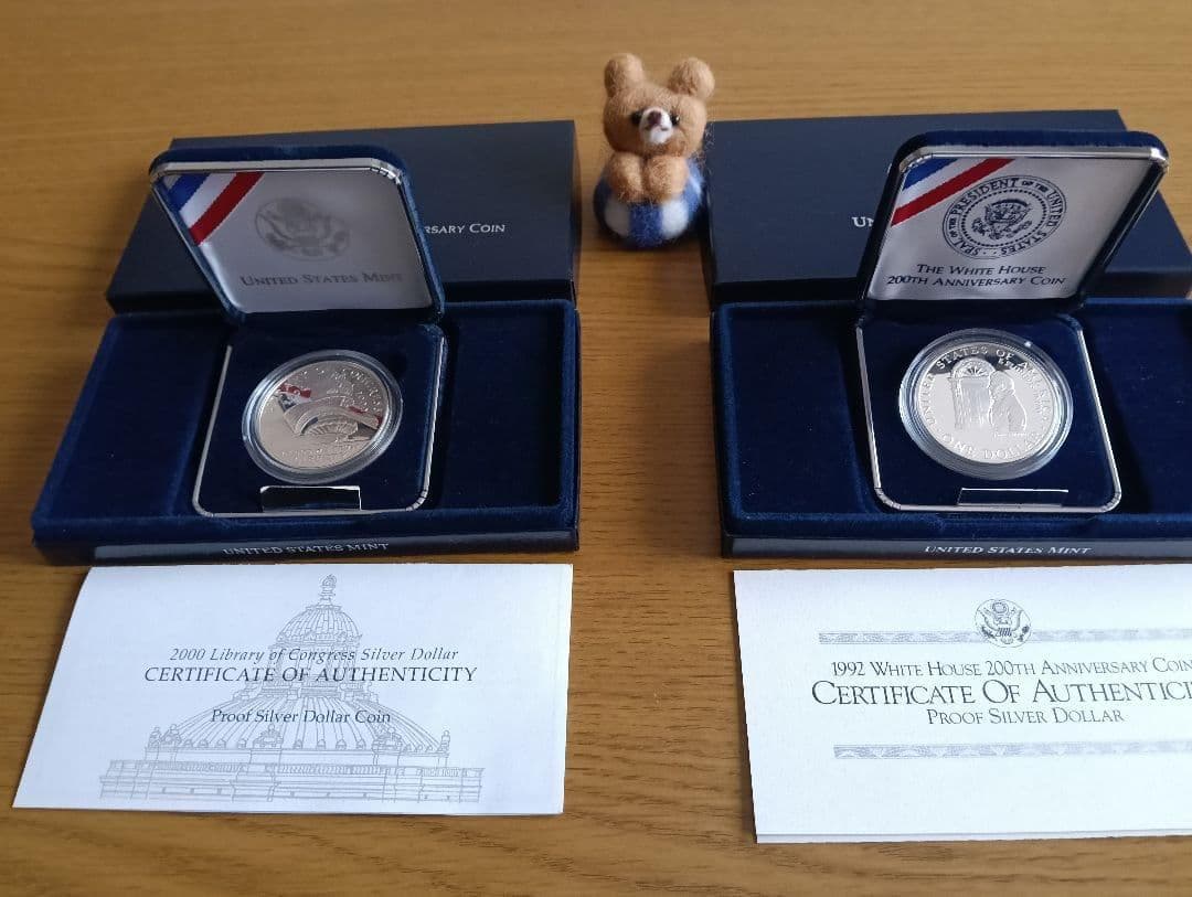 Linshanfuwari様リクエスト 記念銀貨・メダル 7点セット ◇◇銀製 約