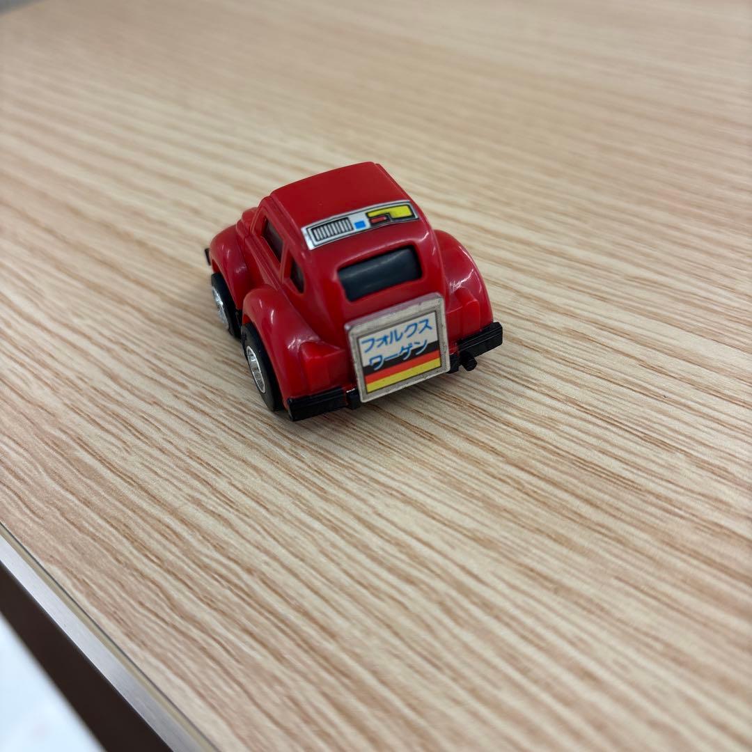 ミクロロボットカーフォルクスワーゲン レッド
